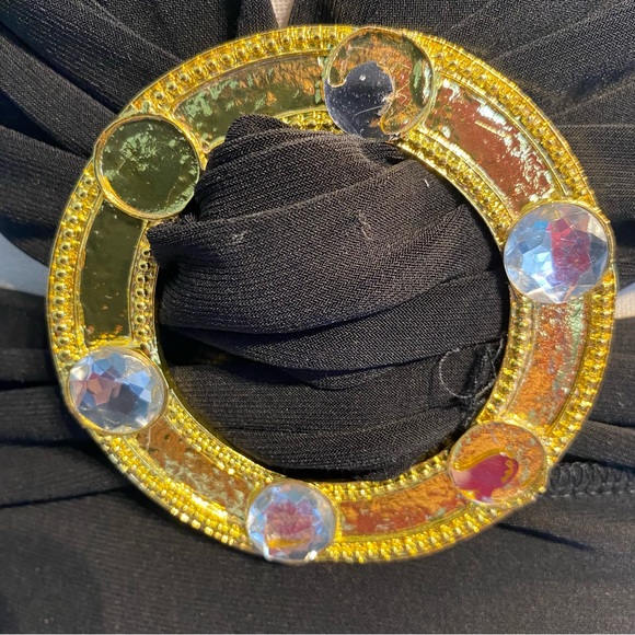 Sirens Black Halter Neck Midi Dress Size XS - Picture 13 of 17